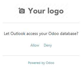 Outlookプラグインからデータベースへ接続を許可する